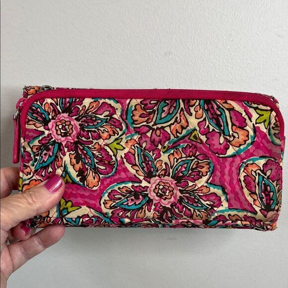 Vera Bradley Sunburst Floral Wallet/ Clutch - Picture 2 of 6